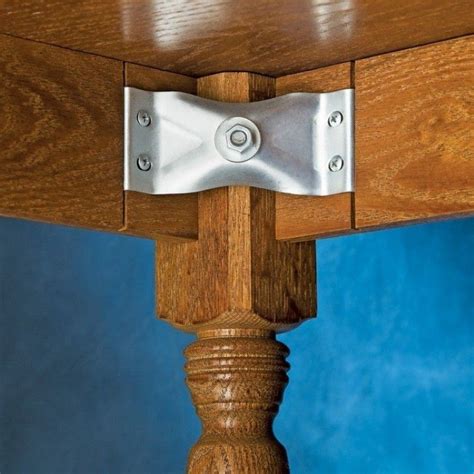 metal corner brackets for tables|kerf mount table leg brackets.